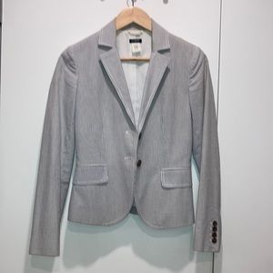J. Crew seersucker blazer